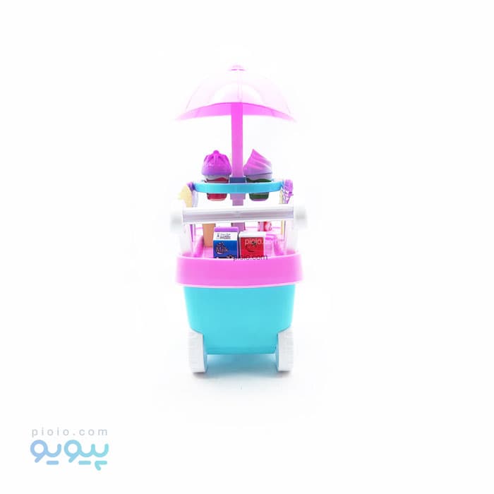 اسباب بازی چرخ دستی بستنی فروشی آیتم 6831 تک و عمده — تصویر ۳