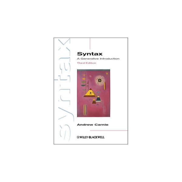 Syntax A Generative Introduction 3rd Edition