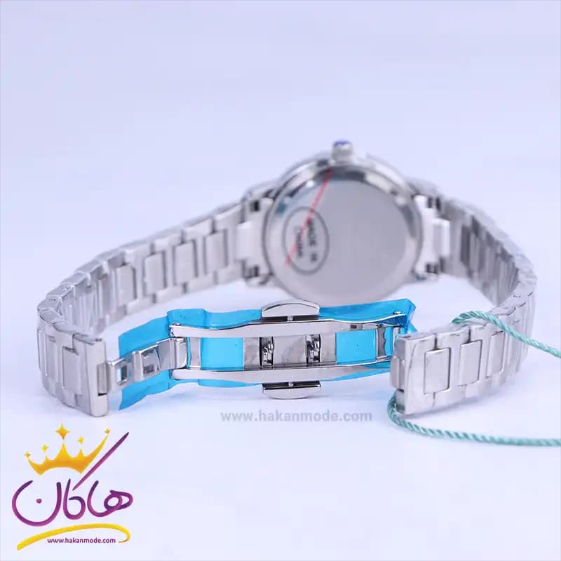 ساعت مچی سولیدا زنانه استیل نقره ای صفحه سفید S4132/1 — تصویر ۳