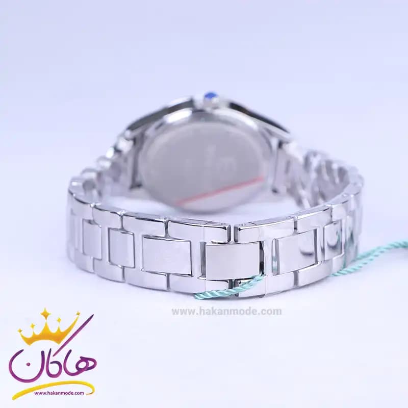ساعت عقربه ای سولیدا زنانه بند استیل نقره ای صفحه سبز S4141/2 — تصویر ۲
