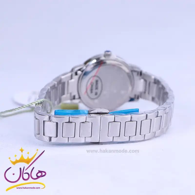 ساعت مچی سولیدا زنانه استیل نقره ای صفحه آبی S 4132/2 — تصویر ۲