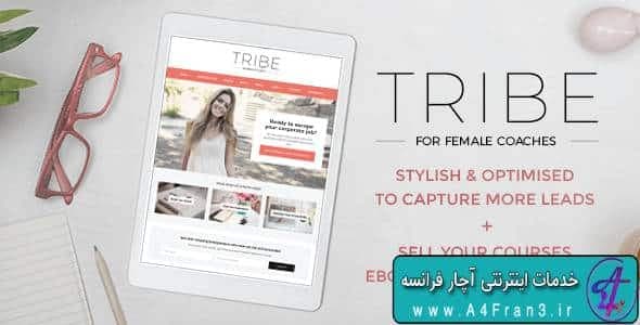 دانلود قالب وردپرس مربیگری Tribe Coach