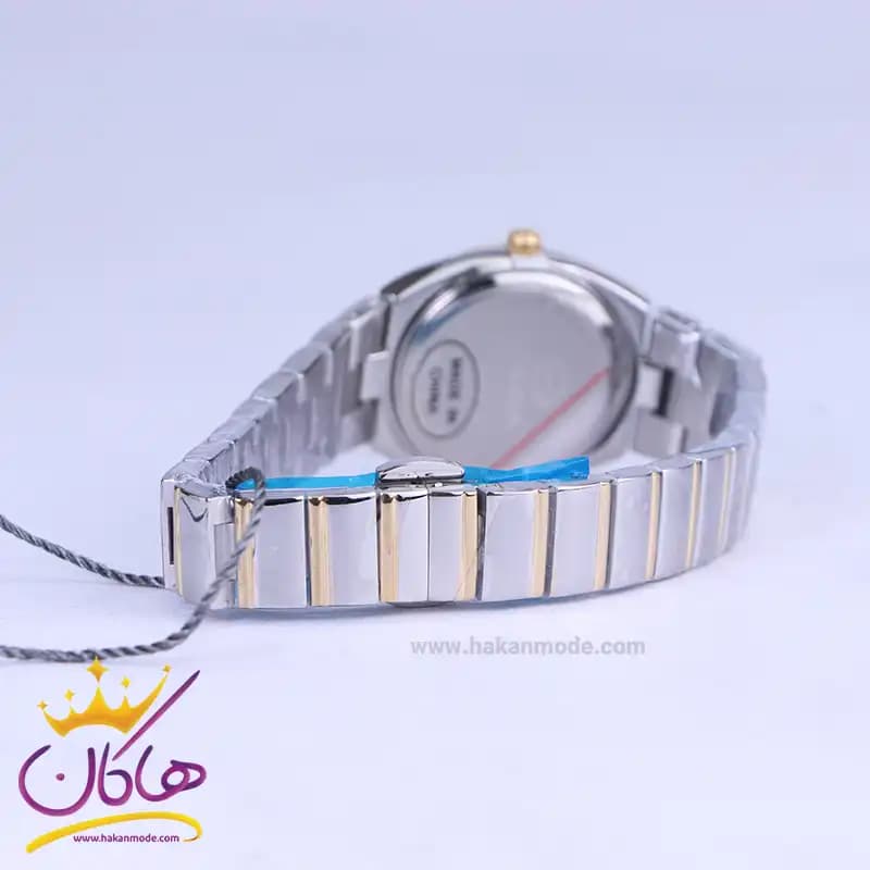 ساعت مچی سولیدا زنانه استیل نقره ای طلایی صفحه سبز S4137/6 — تصویر ۲