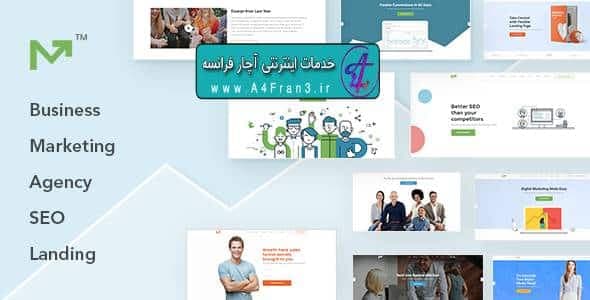 دانلود قالب وردپرس سئو و بازاریابی Marketing Pro