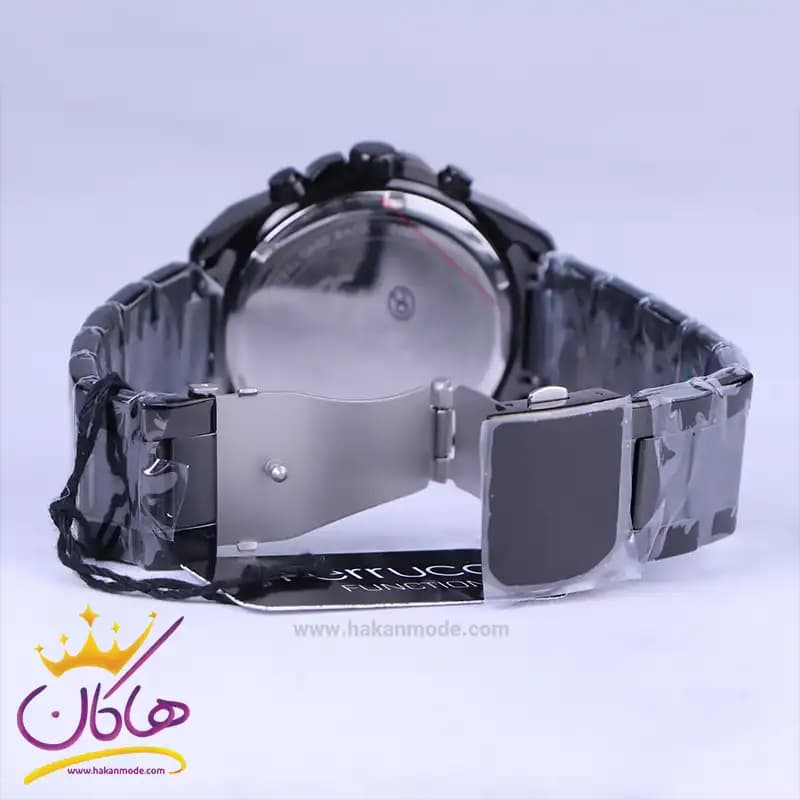 ساعت عقربه ای فروچی مردانه فلزی مشکی FC03273/02 — تصویر ۲