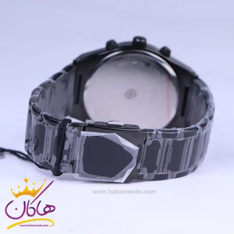 ساعت عقربه ای فروچی مردانه فلزی مشکی FC14168FM/02 — تصویر ۲
