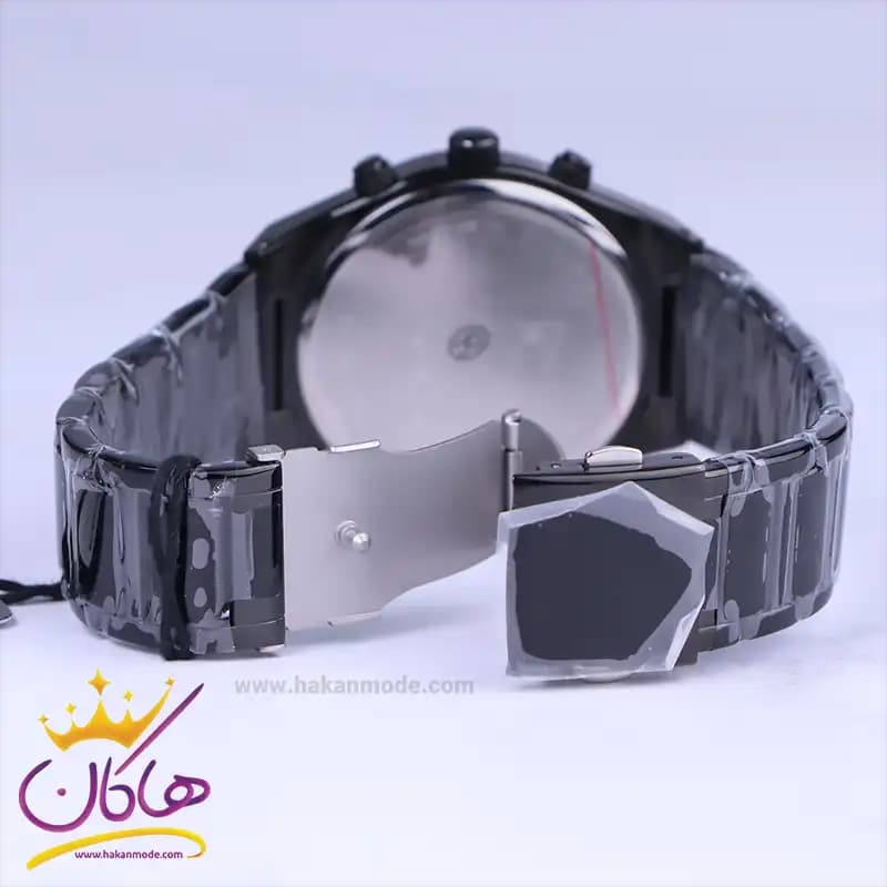 ساعت عقربه ای فروچی مردانه فلزی مشکی FC14168FM/02 — تصویر ۳