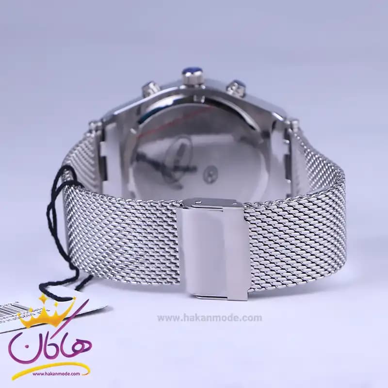 ساعت مچی فروچی مردانه فلزی بند حصیری نقره ای صفحه سبز FC03290/02 — تصویر ۲