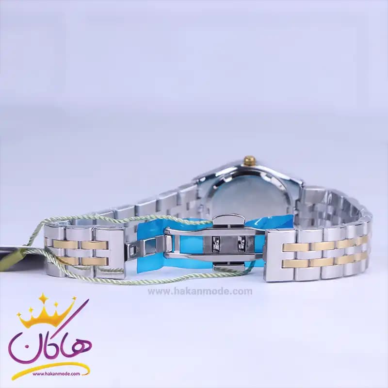 ساعت مچی ست سولیدا استیل صفحه مشکی 2140 — تصویر ۷