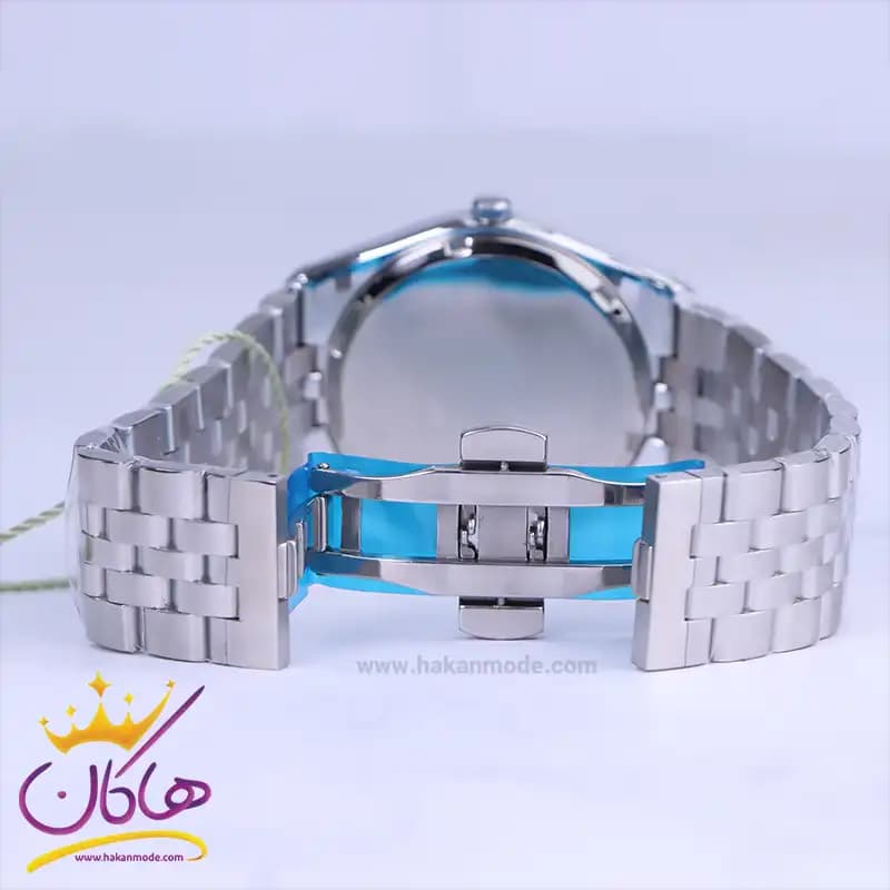 ساعت مچی ست سولیدا استیل نقره ای صفحه سفید 2140 — تصویر ۶