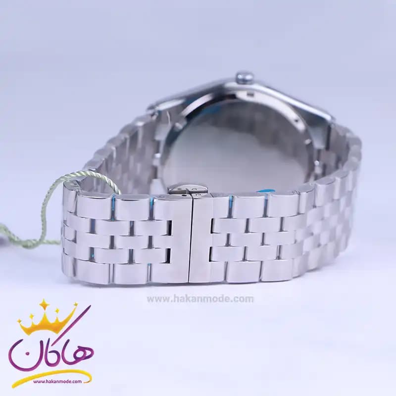 ساعت ست سولیدا استیل نقره ای صفحه آبی 2140 — تصویر ۷