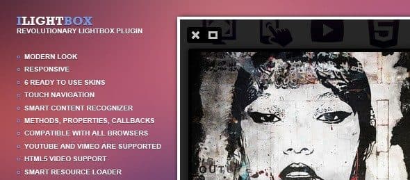 دانلود اسکریپت PHP لایت باکس iLightBox