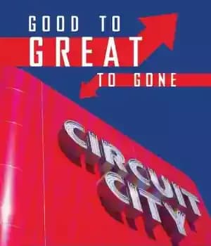دانلود کتاب Good to great to gone: the 60 year rise and fall of Circuit City – خوب تا عالی…