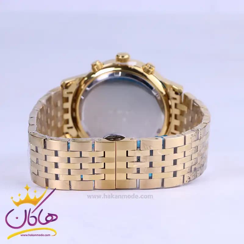 ساعت مچی سیکو مردانه فلزی طلایی صفحه سفید 4200/5 — تصویر ۲