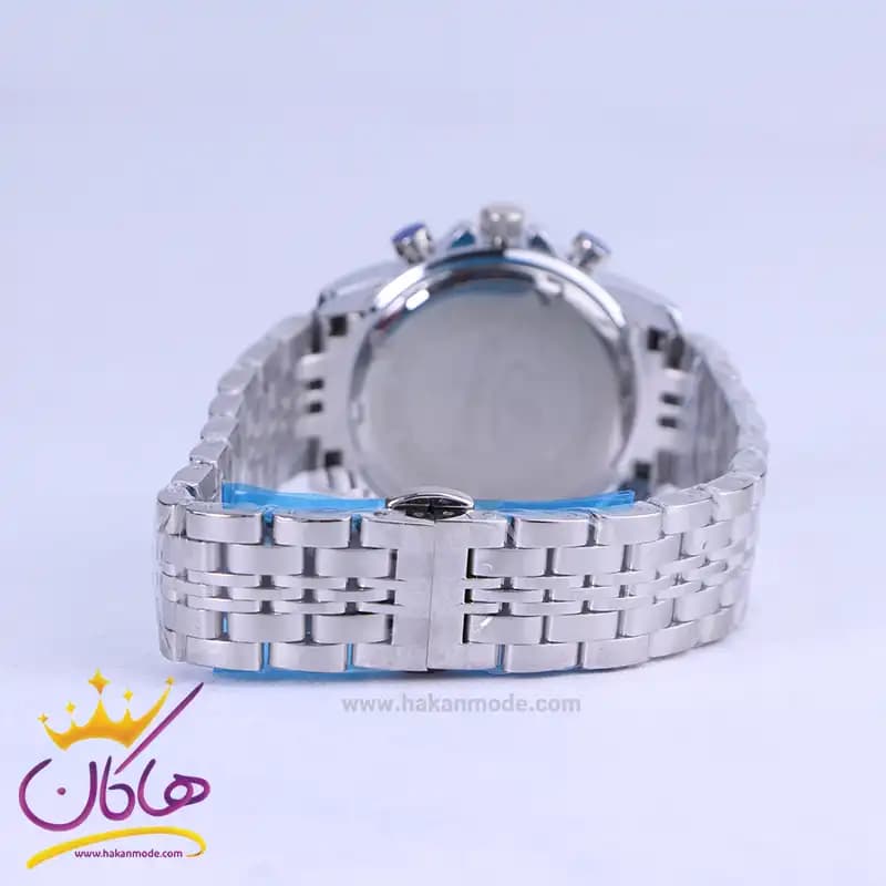 ساعت مچی الگانس زنانه فلزی نقره ای صفحه مشکی 4200/10 — تصویر ۲
