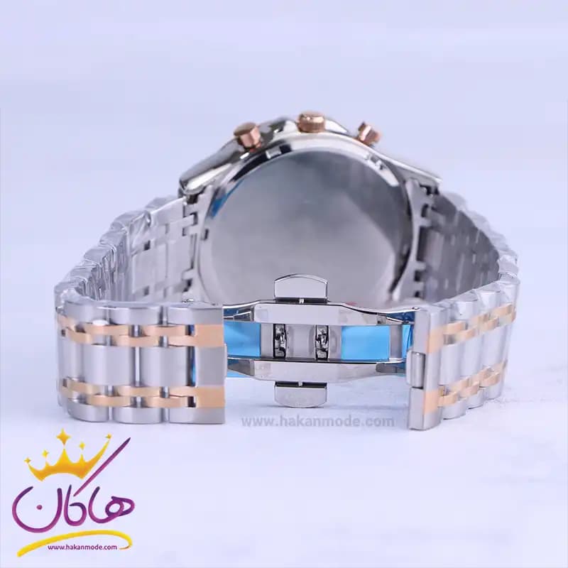 ساعت مچی سیکو مردانه فلزی نقره ای رزگلد G22055/1 — تصویر ۲