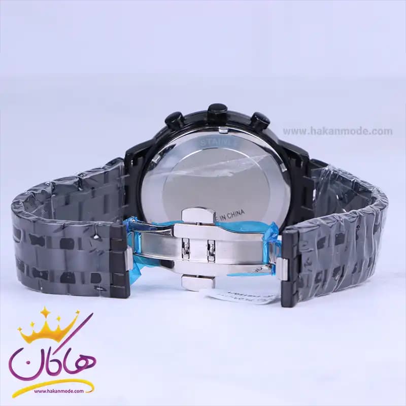 ساعت الگانس اسپشیال مردانه فلزی مشکی ES8150/1 — تصویر ۳