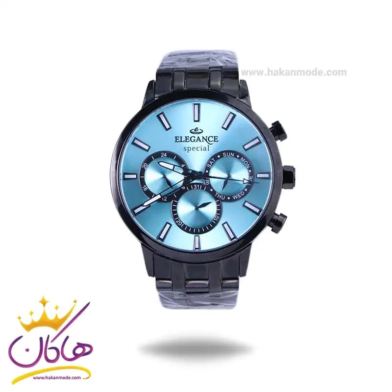 ساعت الگانس اسپشیال مردانه فلزی مشکی ES8150/1