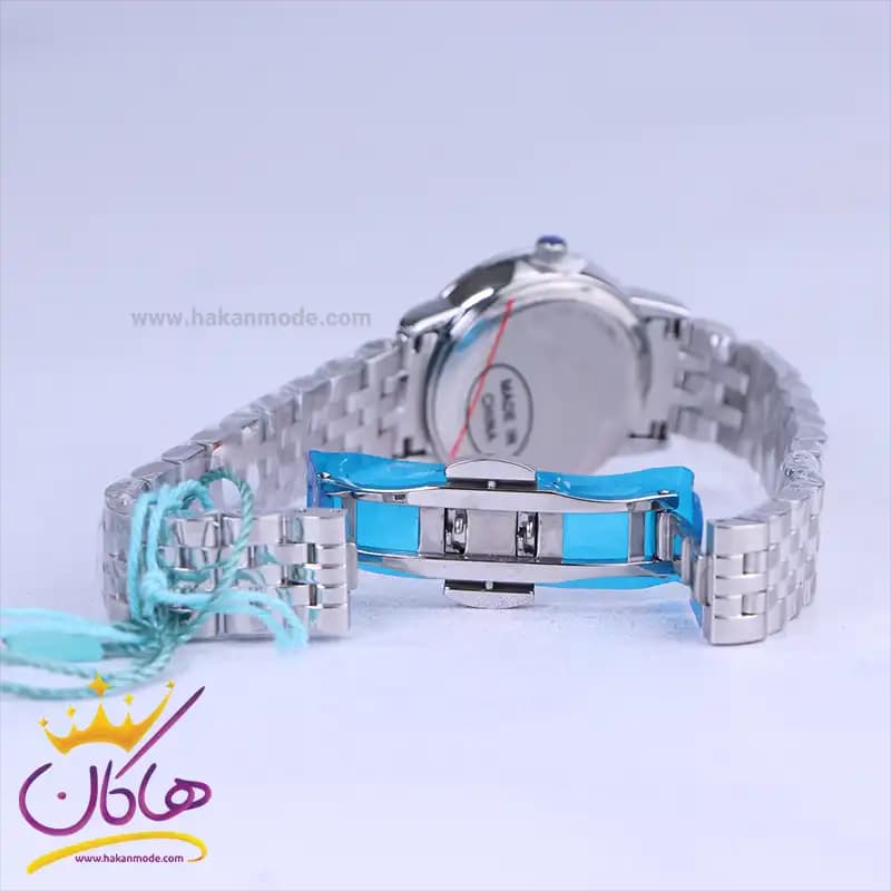 ساعت سولیدا زنانه استیل نقره ای صفحه مشکی S4139/3 — تصویر ۳