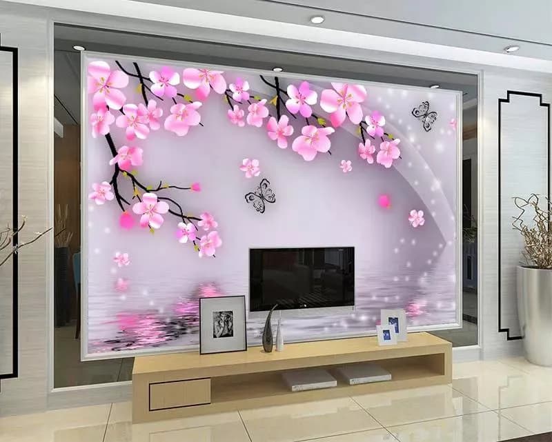 پوستر دیواری سه بعدی امتداد دریاچه — تصویر ۲