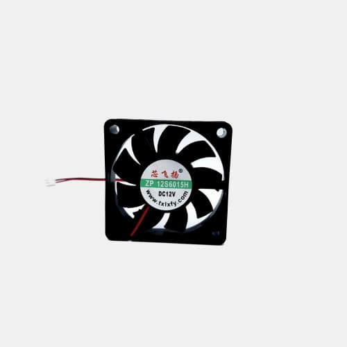 فن 12V ساده سایز 6*6 با ضخامت 1.5 سانت