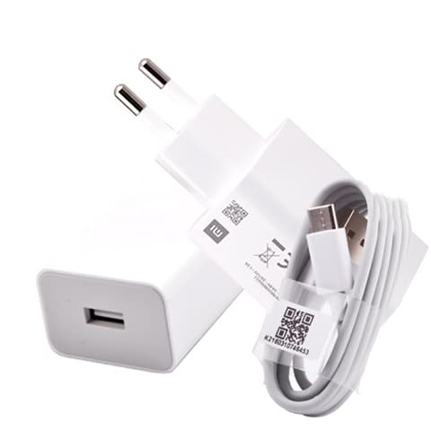 آداپتور و شارژر دیواری 18 وات شیائومی Mi 18W Fast Charge به همراه کابل