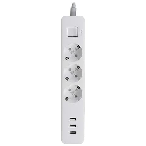 چندراهی برق شیائومی مدل 3Port 3USB New
