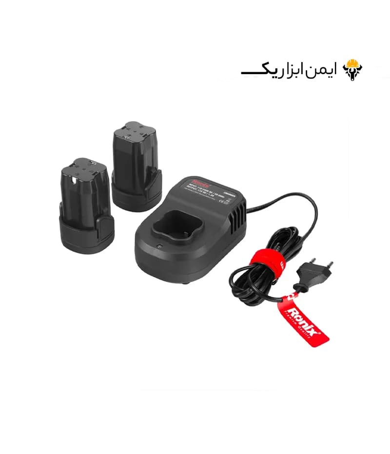 دریل شارژی 10 میلی متری 16 ولت رونیکس (Ronix) مدل 8661 — تصویر ۵