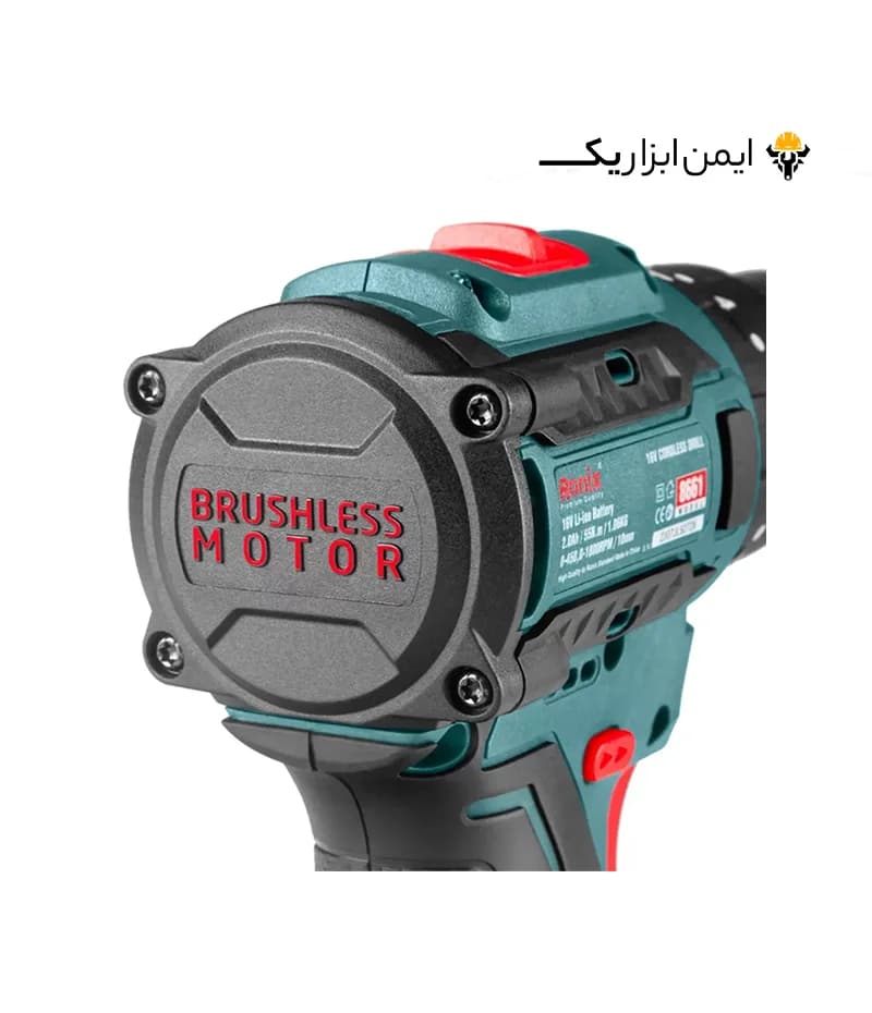 دریل شارژی 10 میلی متری 16 ولت رونیکس (Ronix) مدل 8661 — تصویر ۴