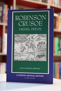 Robinson Crusoe Norton Critical اثر Daniel Defoe