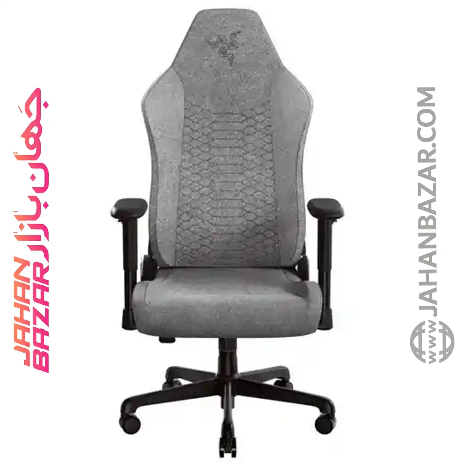 صندلی گیمینگ ریزر مدل Razer Iskur V2 X Light Gray Fabric