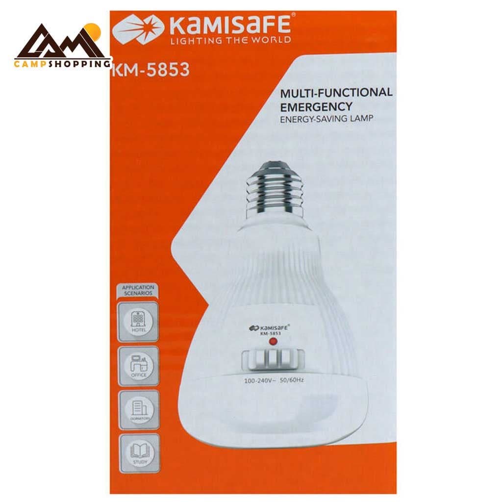 چراغ چادر شارژی کامی سیف مدل KM-5853 — تصویر ۲