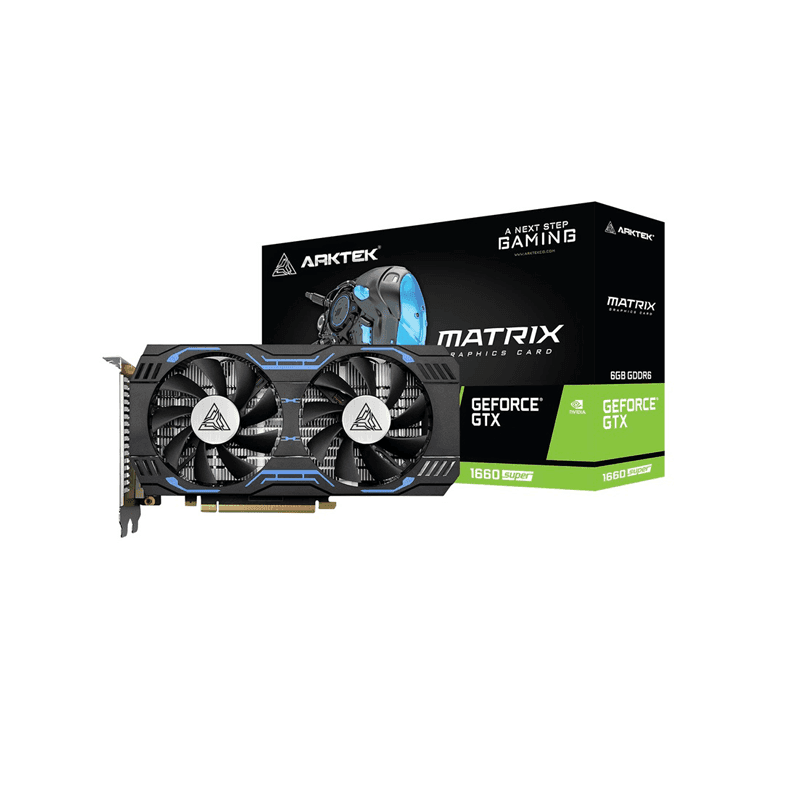 کارت گرافیک آرکتک ARKTEK GTX1660 Super ظرفیت 6 گیگابایت