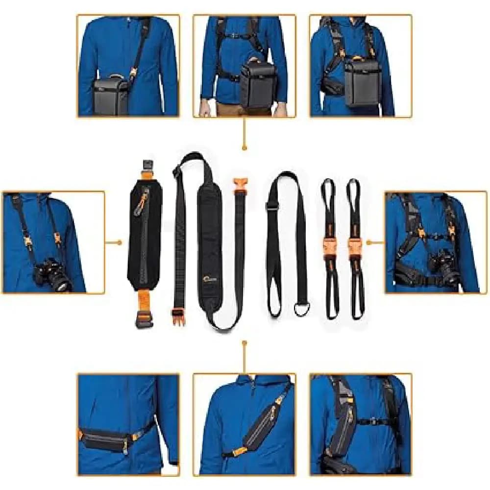 کوله پشتی لوپرو Lowepro PhotoSport BP 24L AW III Photo Backpack (مشکی/آبی) — تصویر ۲