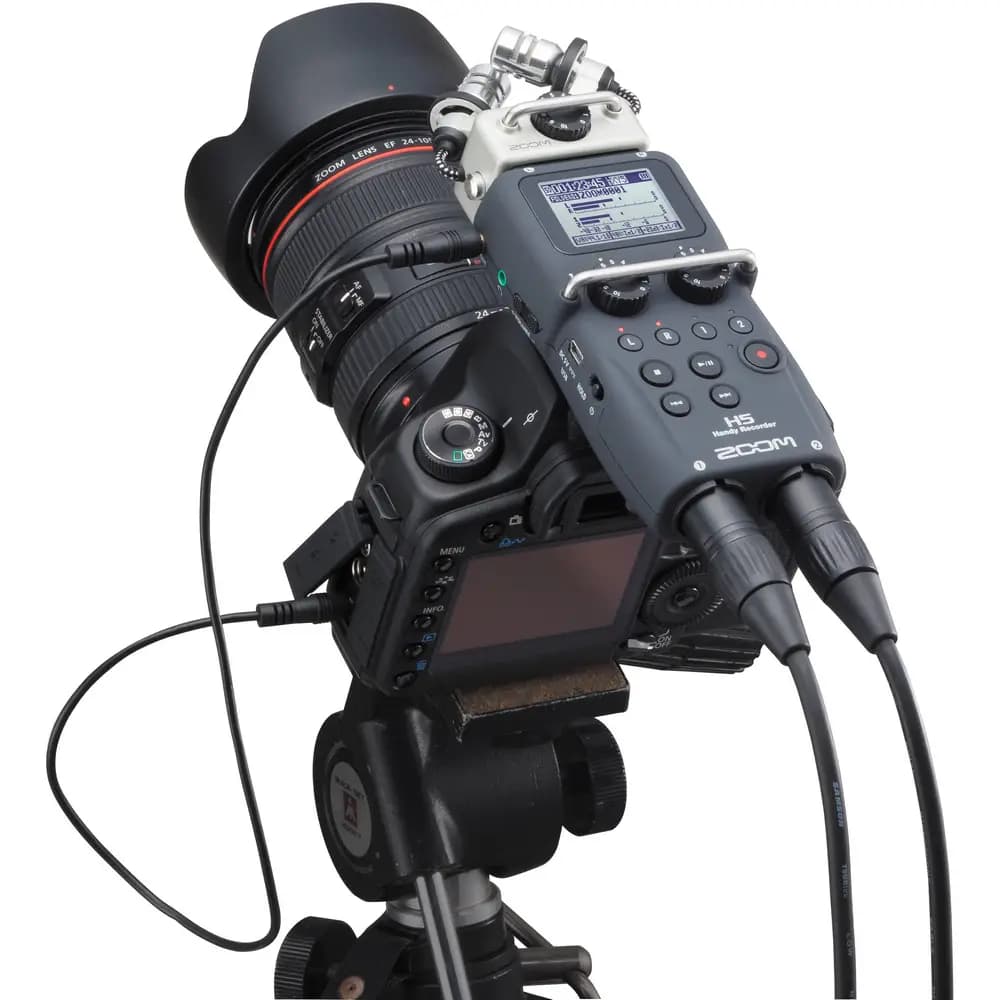 رکوردر صدا Zoom H5 4-Input / 4-Track Portable Handy Recorder — تصویر ۴