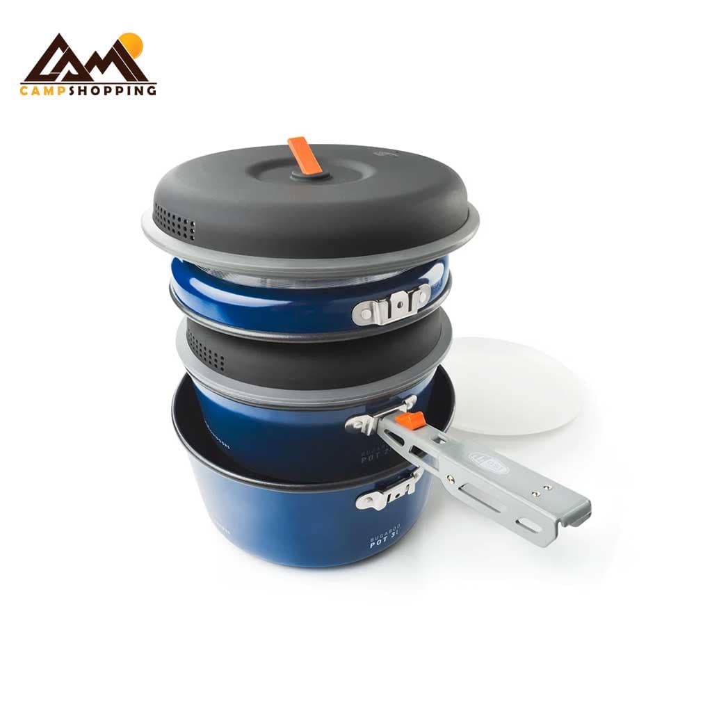 ست ظروف 3 نفره جی اس آی مدل GSI Outdoors Bugaboo Base Camper – سایز M — تصویر ۶