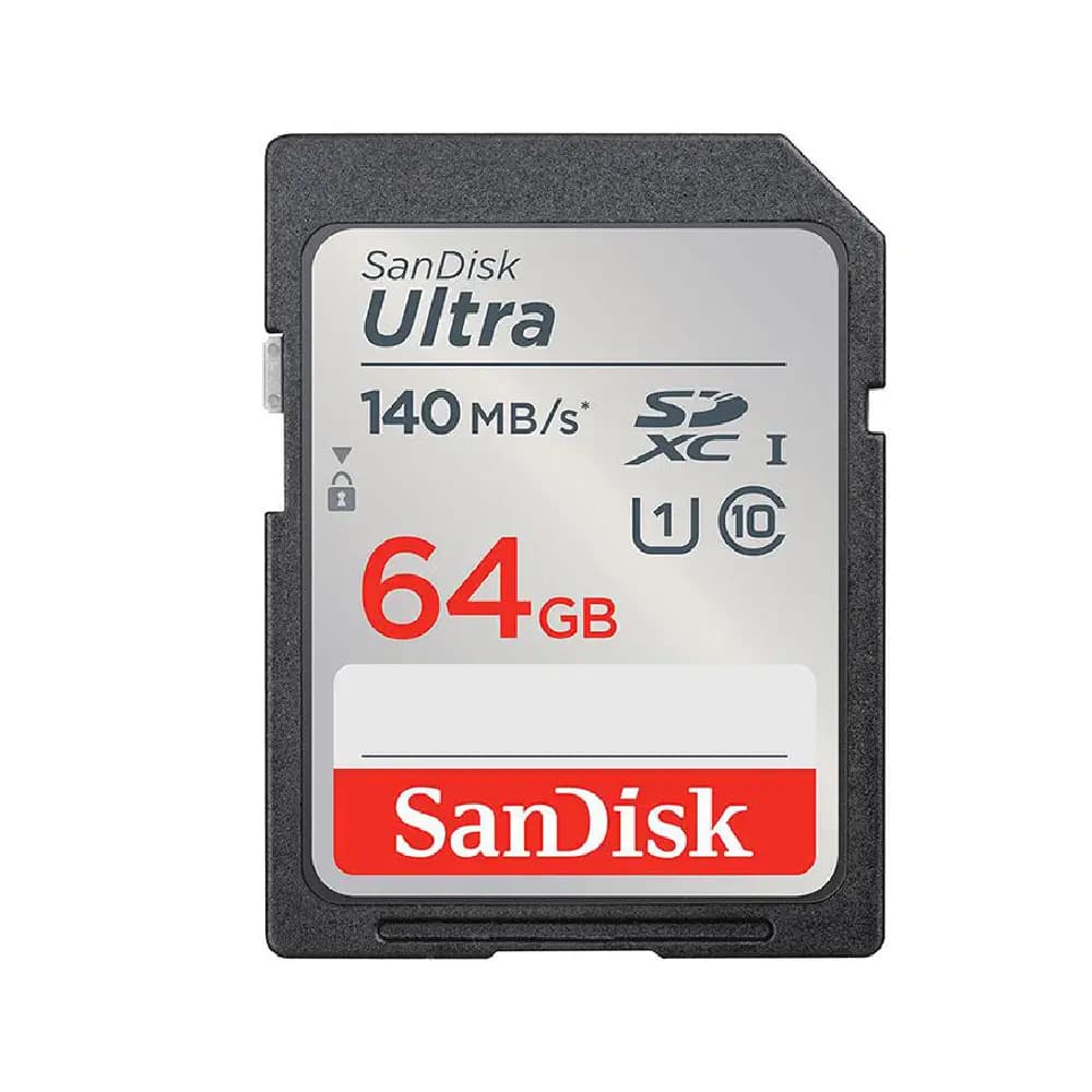 کارت حافظه SANDISK SD 64G 140M ULTRA