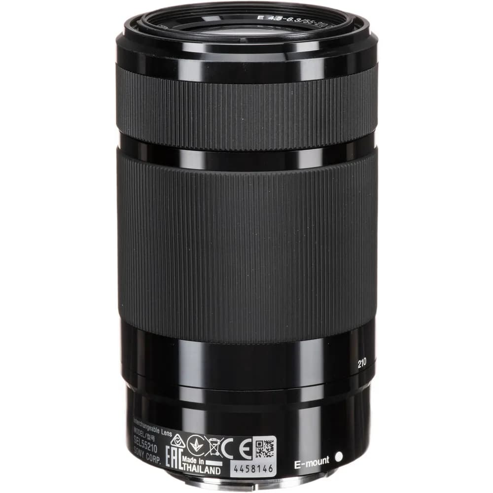 لنز سونی Sony E 55-210mm f/4.5-6.3 OSS مشکی (بدون جعبه) — تصویر ۲