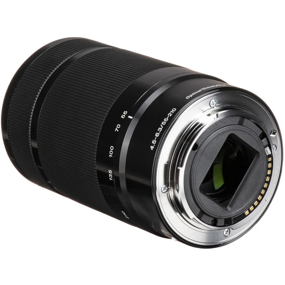 لنز سونی Sony E 55-210mm f/4.5-6.3 OSS مشکی (بدون جعبه) — تصویر ۶