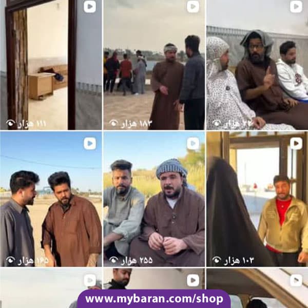 پیج اینستاگرام طنز عربی بلاگر آقا با 26K فالوور — تصویر ۳