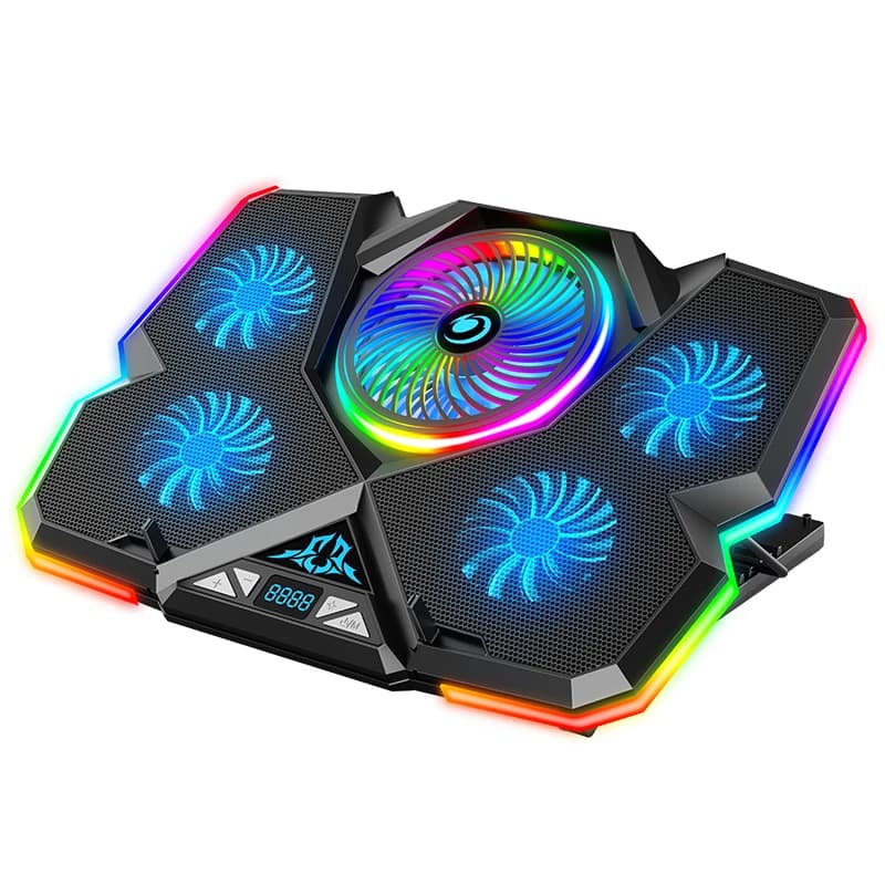 پایه خنک کننده لپ تاپ کول کلد مدل K44 RGB — تصویر ۱۱