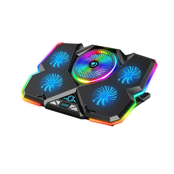 پایه خنک کننده لپ تاپ کول کلد مدل K44 RGB