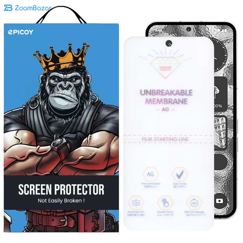 گلس مات اِپیکوی مدل Hydrogel-Matte مناسب برای گوشی موبایل ناتینگ Nothing Phone 2 — تصویر ۴
