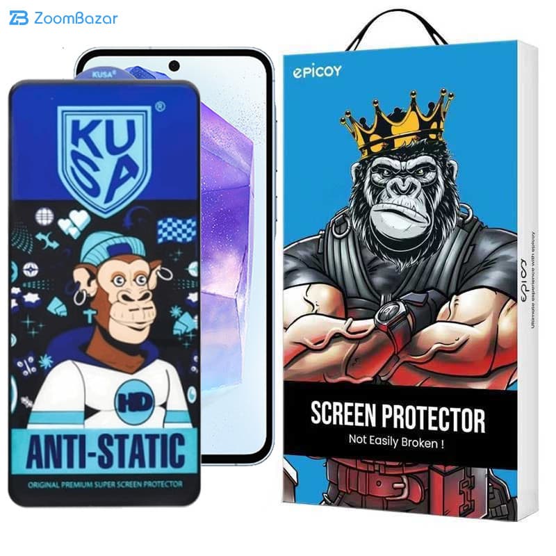 گلس اِپیکوی مدل Ice Monkey مناسب برای گوشی موبایل سامسونگ Galaxy A53/ A52/ A52s/ A51/ S20 FE/ M31s — تصویر ۲