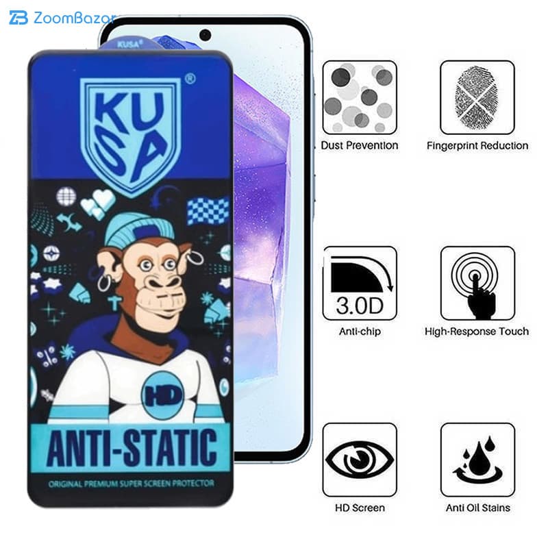 گلس اِپیکوی مدل Ice Monkey مناسب برای گوشی موبایل سامسونگ Galaxy A53/ A52/ A52s/ A51/ S20 FE/ M31s — تصویر ۴