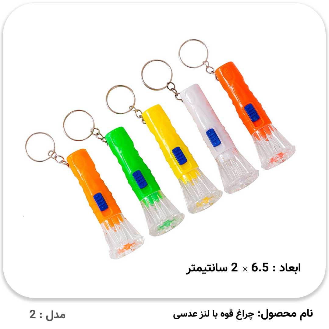 چراغ قوه با لنز عدسی — تصویر ۲
