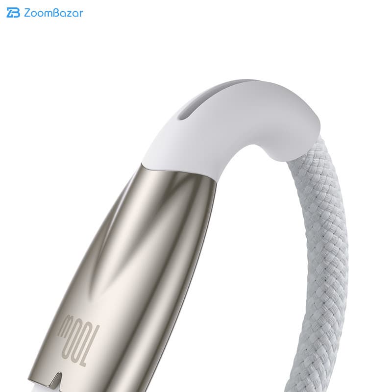 کابل تبدیل USB به USB-C بیسوس مدل Glimmer Series Fast 100w طول 1 متر — تصویر ۴
