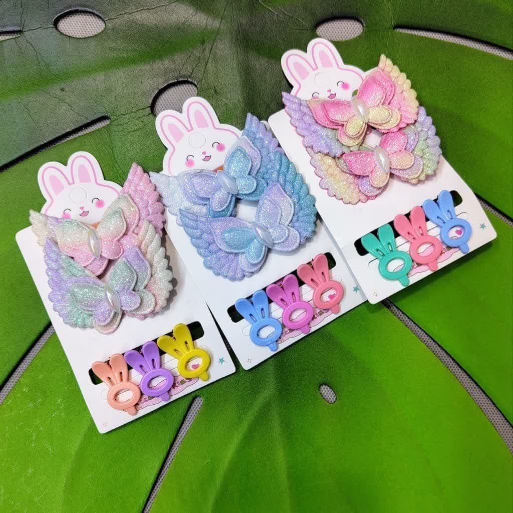 گیره مو خرگوش و پروانه