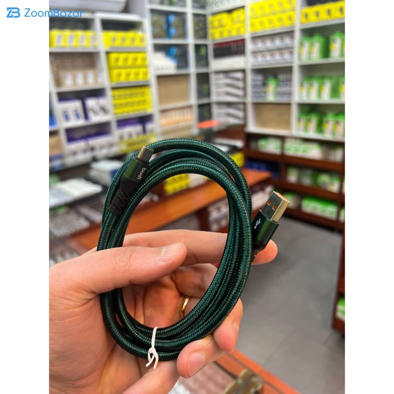 کابل تبدیل USB به USB-C بودی مدل DC232T15L طول 1.5 متر — تصویر ۲