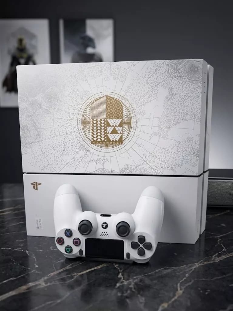 PS4 Slim کپی‌خور 500 گیگ (استوک) ( همراه دسته شرکتی + لوازم و کارتن ) — تصویر ۴